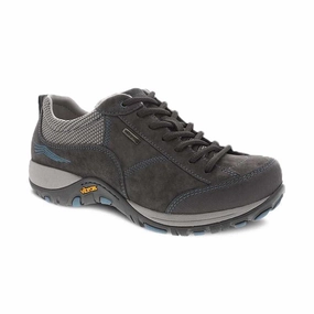 Women's Paisley Waterproof Grey/Blue Suede Quick   Drying