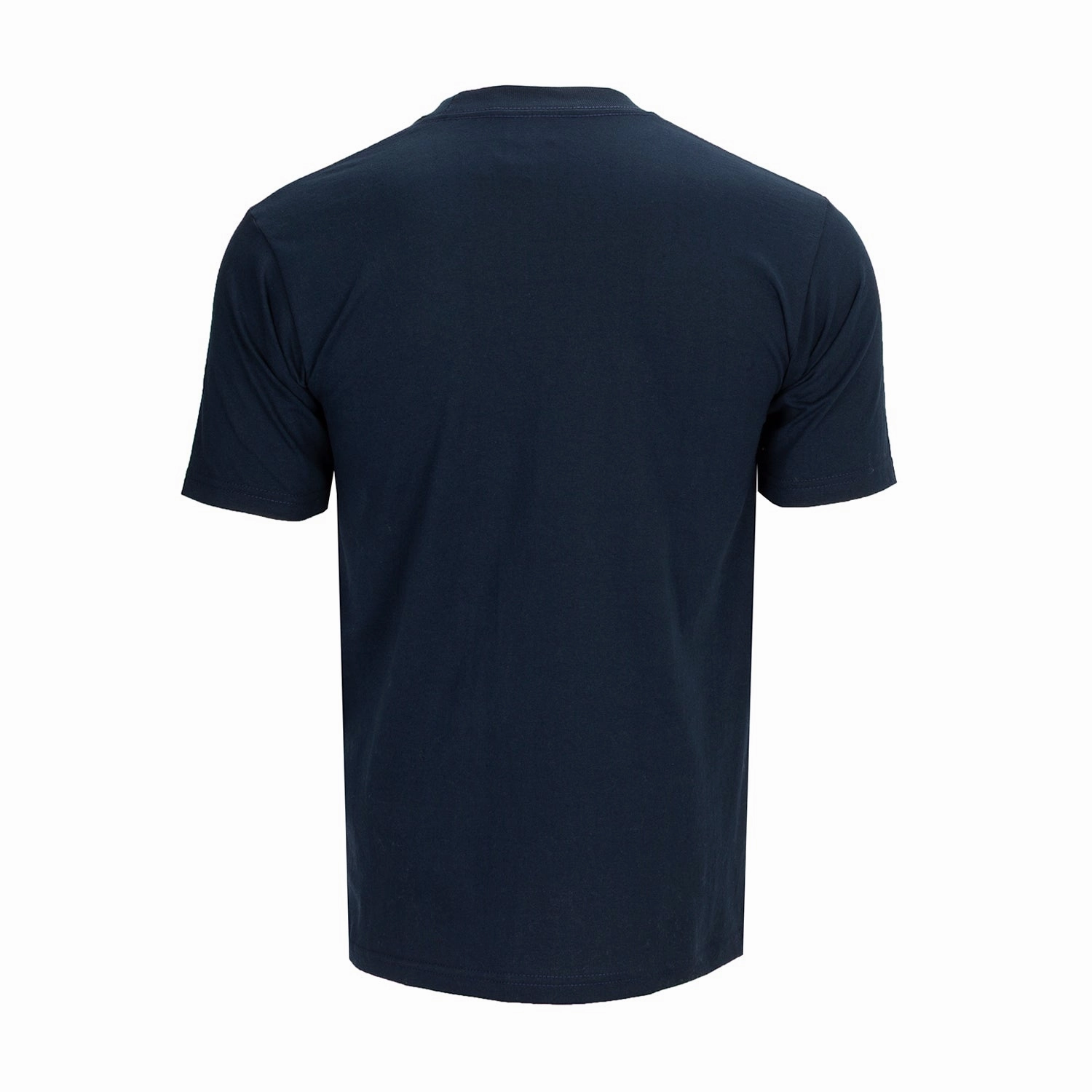 Heavyweight Embroidered Box Logo Tee - Mens Wool combination Low Profile Collar