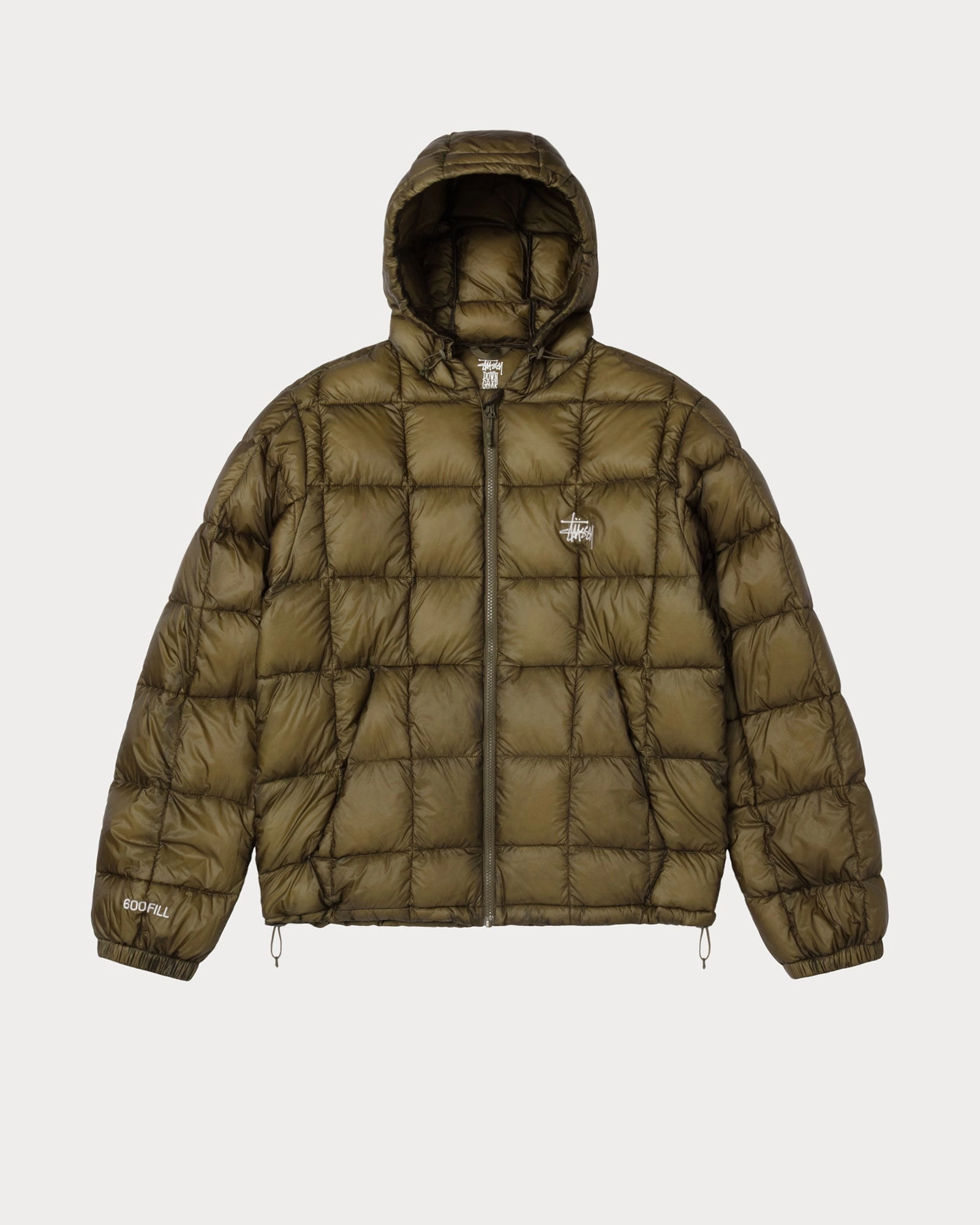 MIDWEIGHT HOODED PUFFER Heat Retention Lining