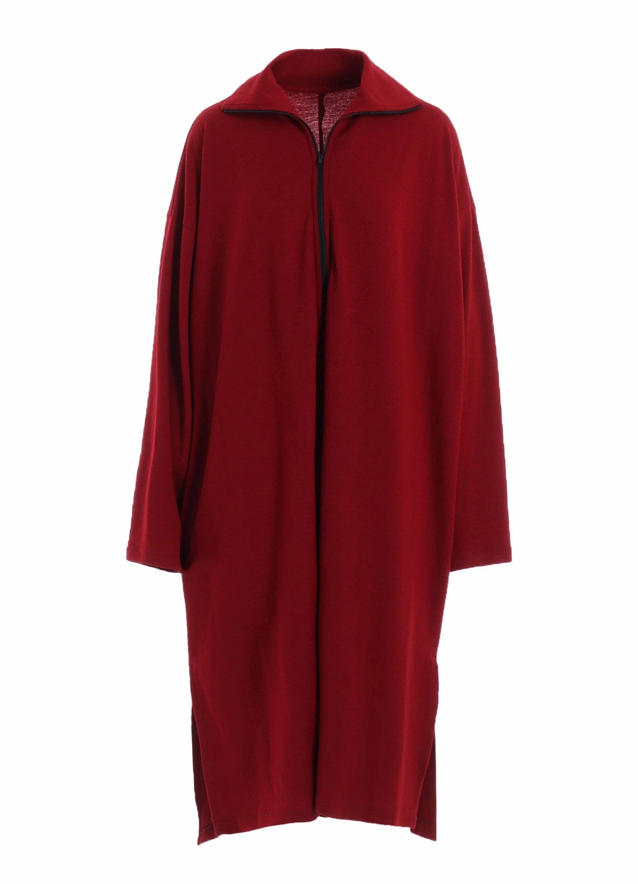 Repair-Friendly Airy Layer MILD WASHABLE JERSEY STAND-UP COLLAR DRESS