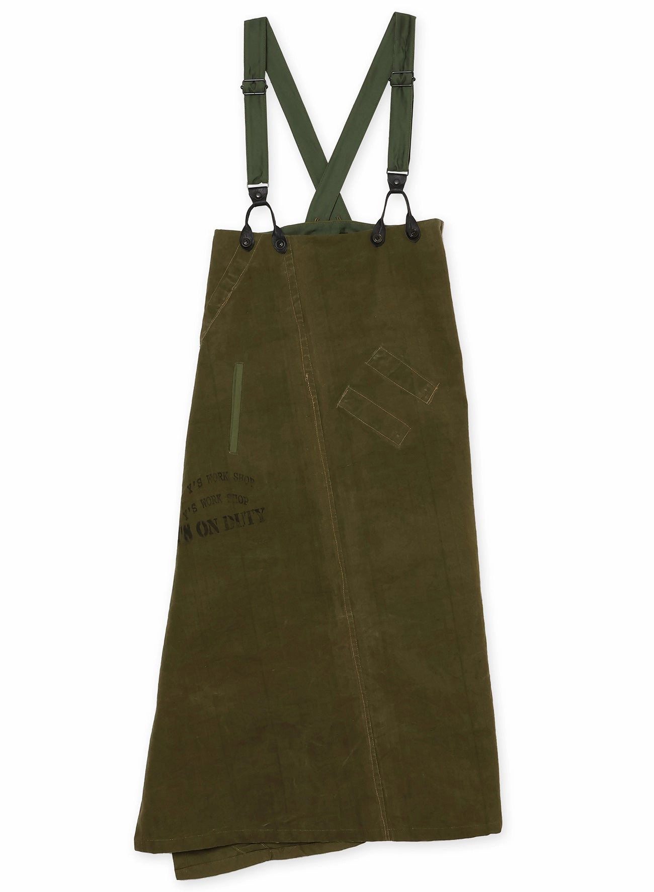 MILITARY TENT CLOTH SUSPENDERS SKIRT Comfortable Layering