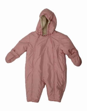 Durable Weekend CACHAREL Baby Girls Hooded Jumpsuit 6-9 Months Pink