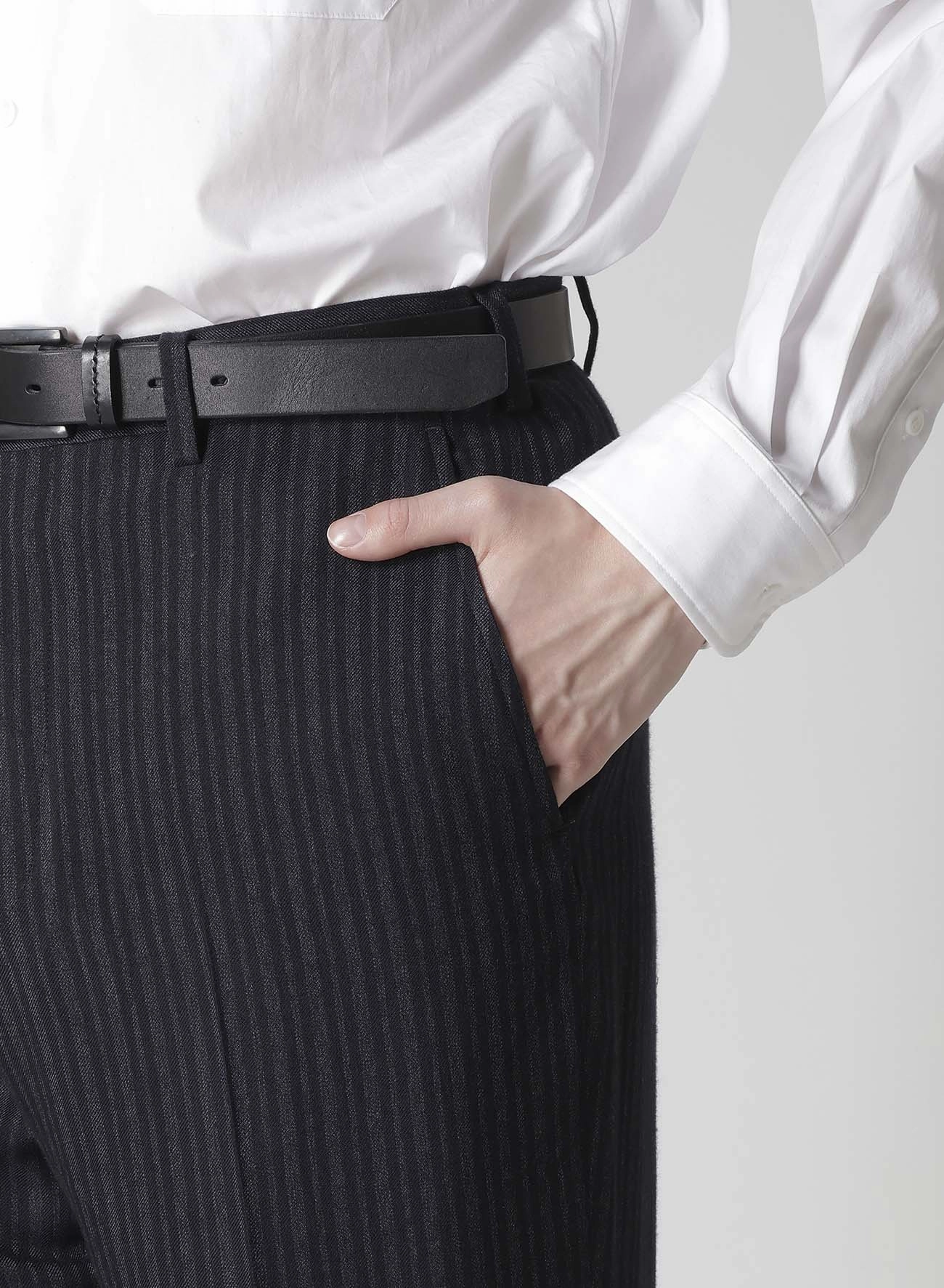 Versatile Layer Polyester fabric SUIT RY HEATHER ST FLAT PANTS