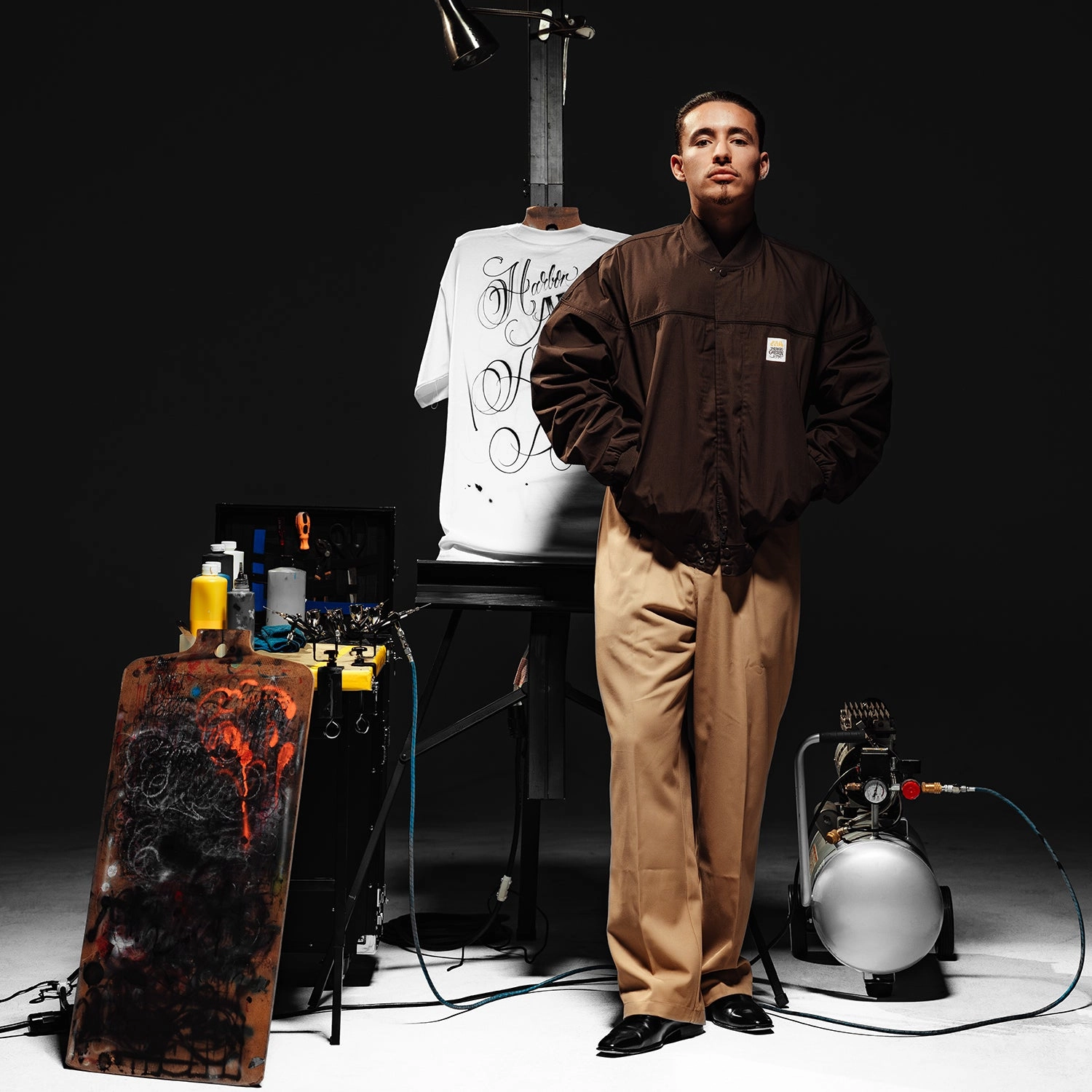 Labor suitable for performance costumes Mister Cartoon Cascade Jacket-Mens