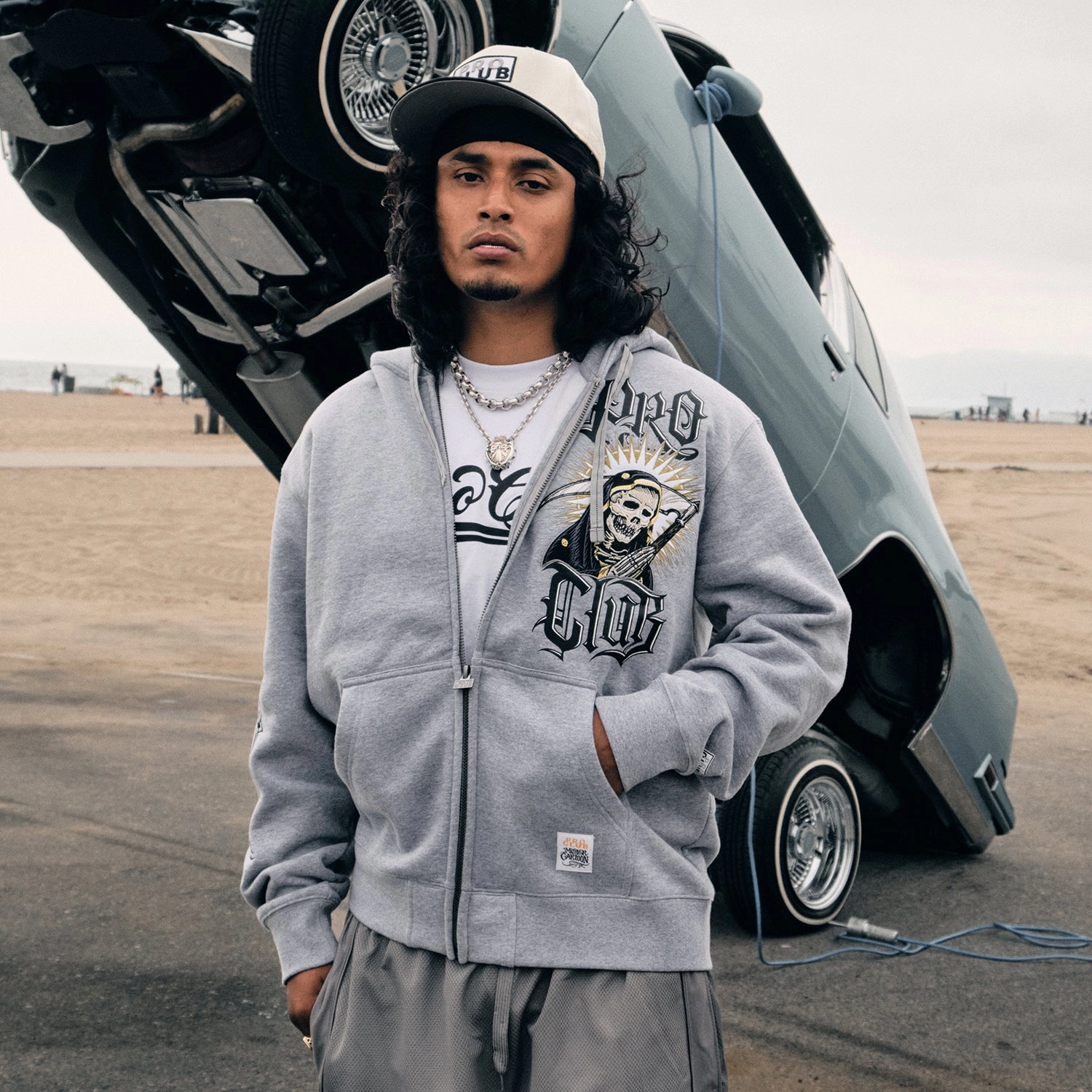 Mister Cartoon Clockwork FZ Hoodie-Mens Cozy Energy Stretchable Material