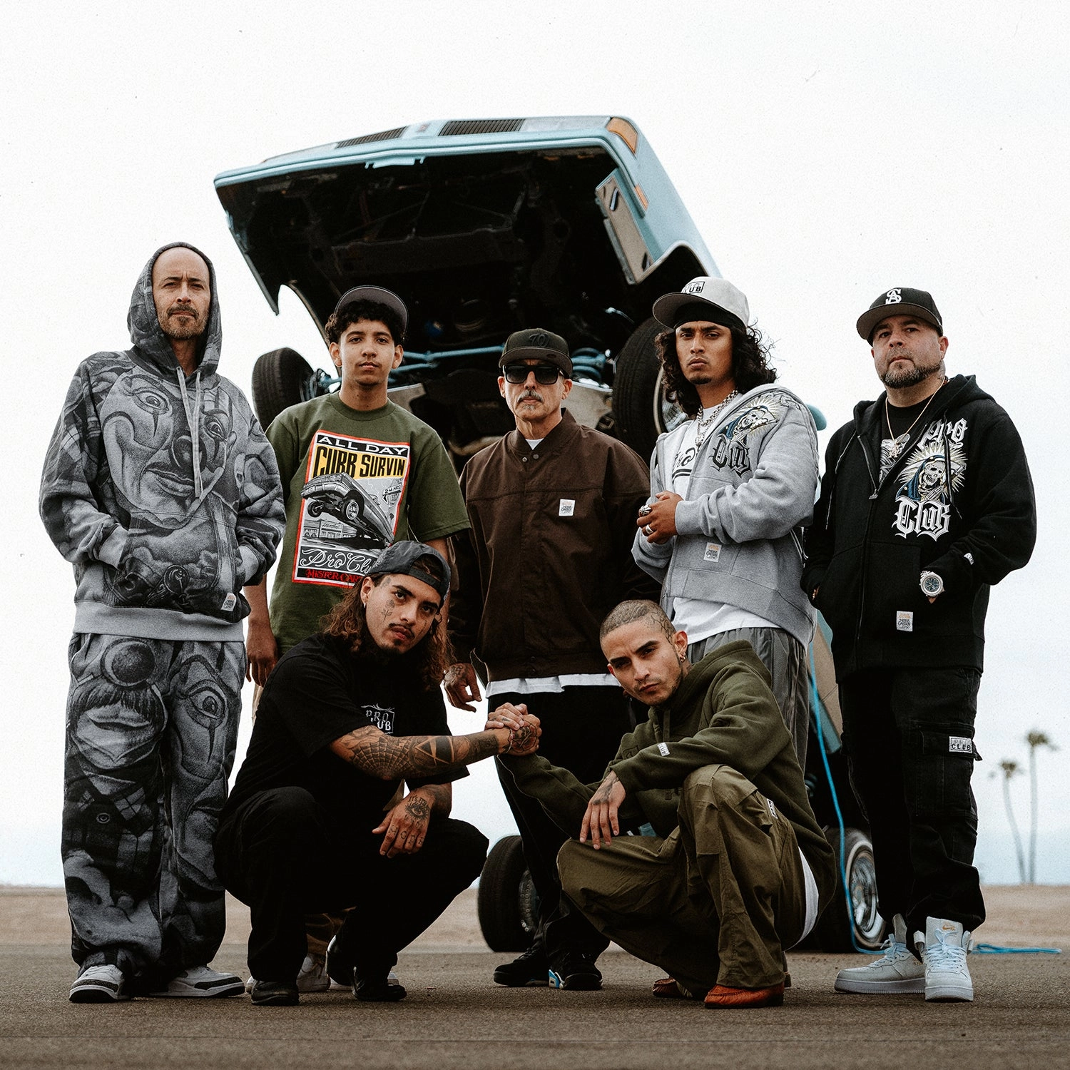 Relaxed Look Trendy Top Mister Cartoon Curb Surbin Tee -Mens