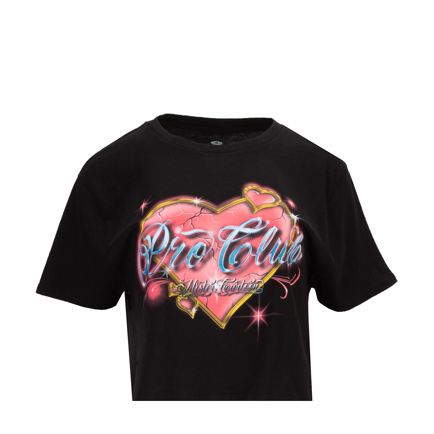 NonIrritatingTags Mister Cartoon Pro Heart Tee - Womens
