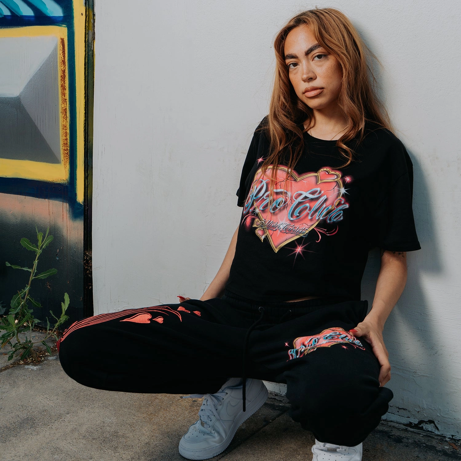 Mister Cartoon Pro Heart Tee - Womens Active Wearable casual top