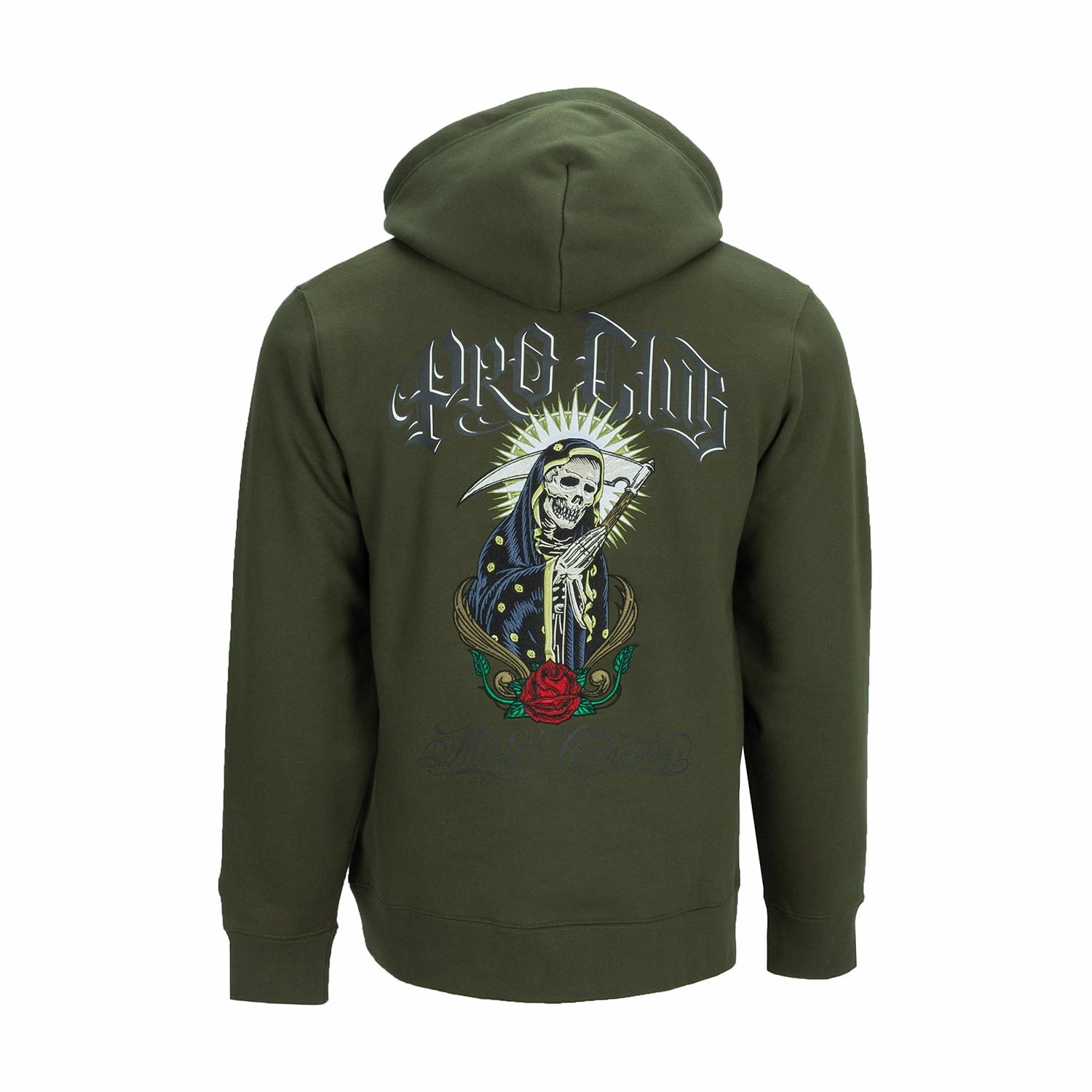 Mister Cartoon Reaper PO Hoodie-Mens College Campus Cool Weather Wear