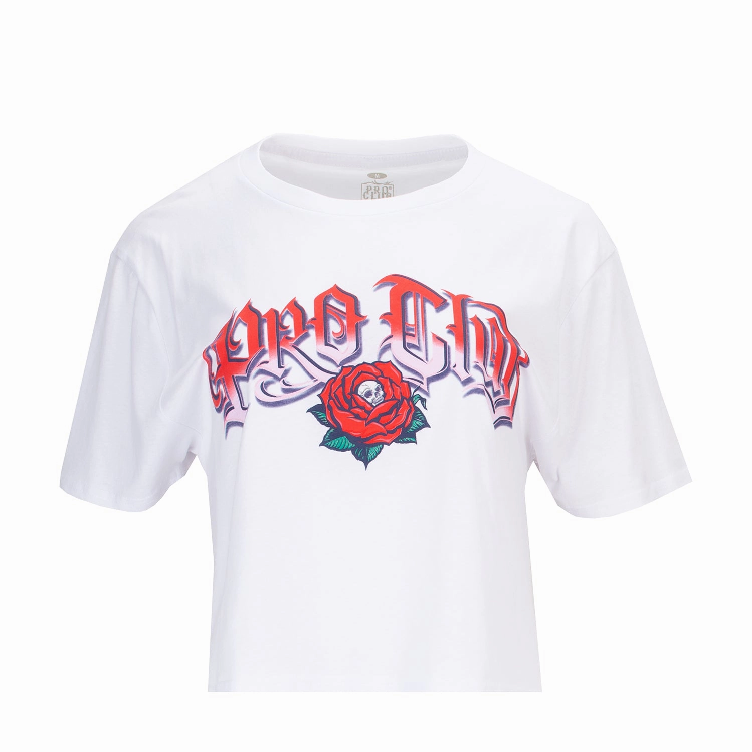 Microfiber texture Mister Cartoon Rose Tee - Womens