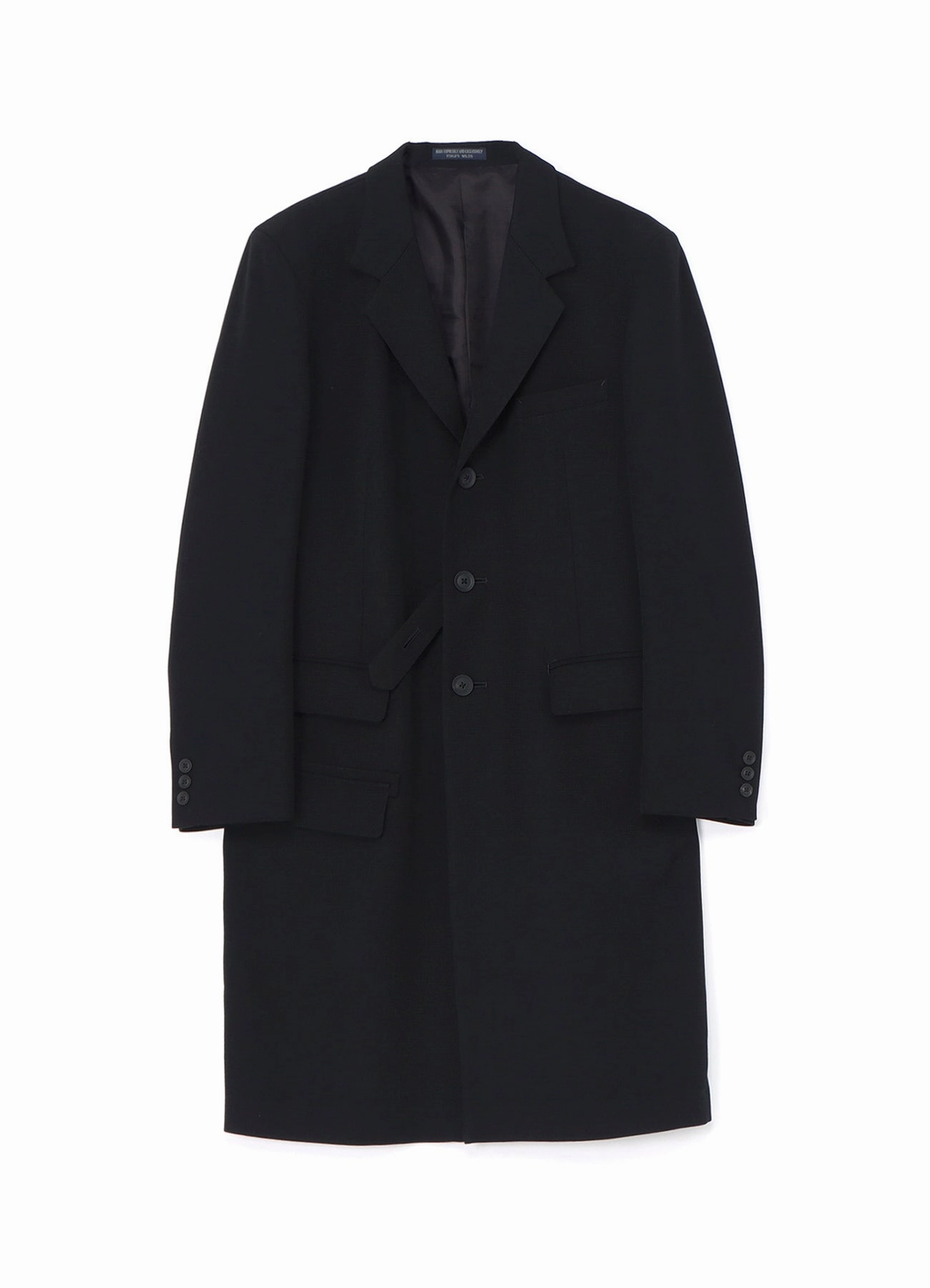 Re ARMY GABARDINE S-3BS NOTCHED LAPEL LONG JACKET Weekend Ready