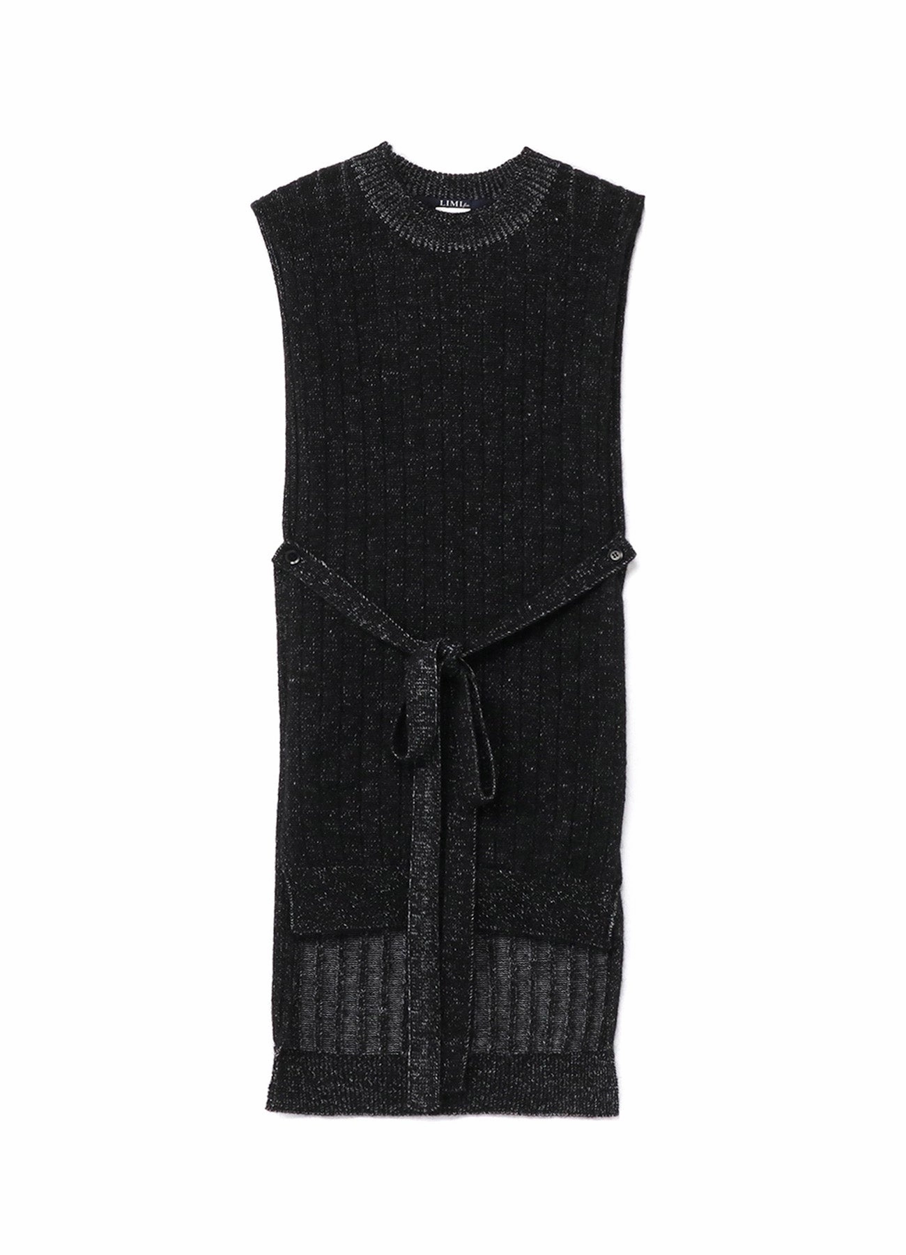 Mo/W/Ny Plaiting Knit Stole Vest anti infantry