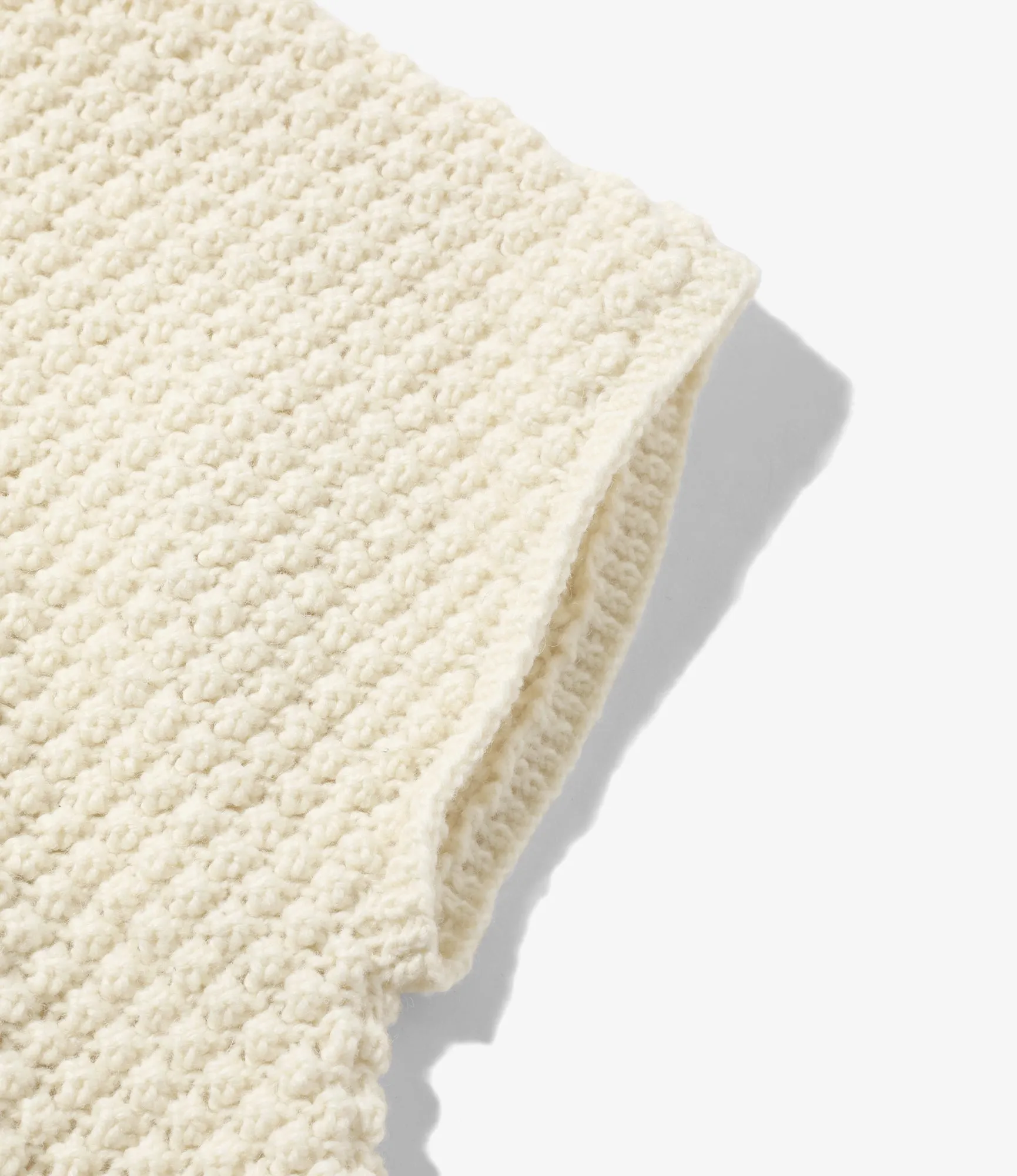 Mock Neck Popcorn Tunic ?C Natural Cold Season