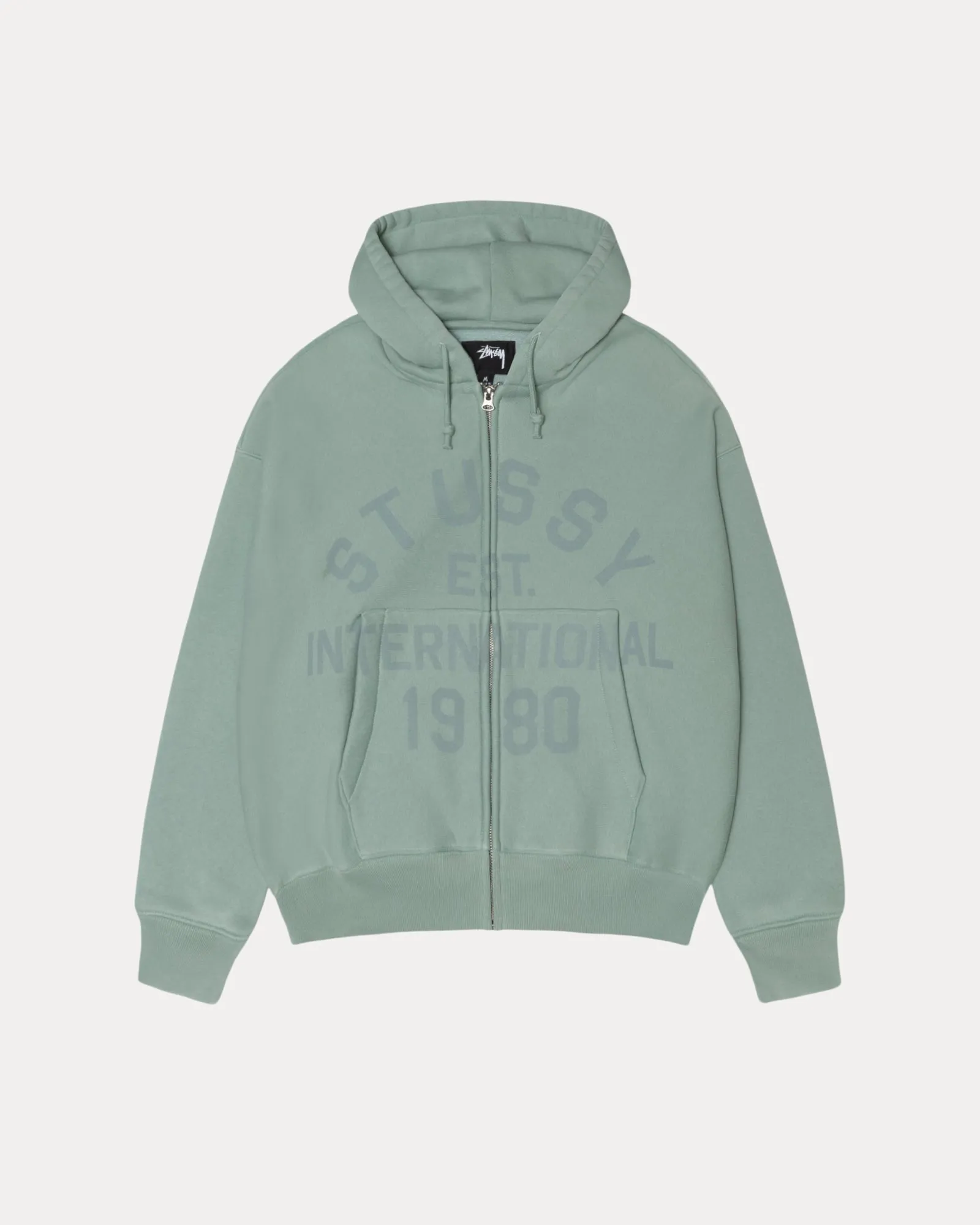 product urban style quotient Fresh Minimal STUSSY EST PRINTED ZIP HOOD