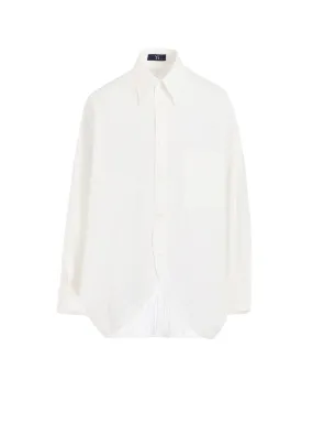 HIGH COUNT TYPEWRITER DOLMAN SLEEVE SHIRT wrinkle free