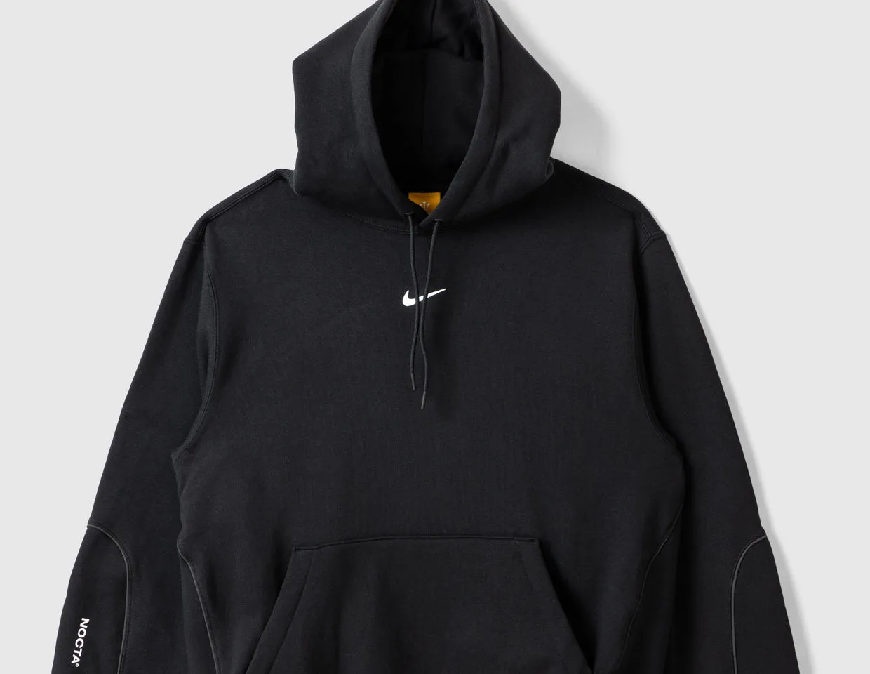 Nike NOCTA Fleece CS Pullover Hoodie Black / White Sports Wear product water resistant protection