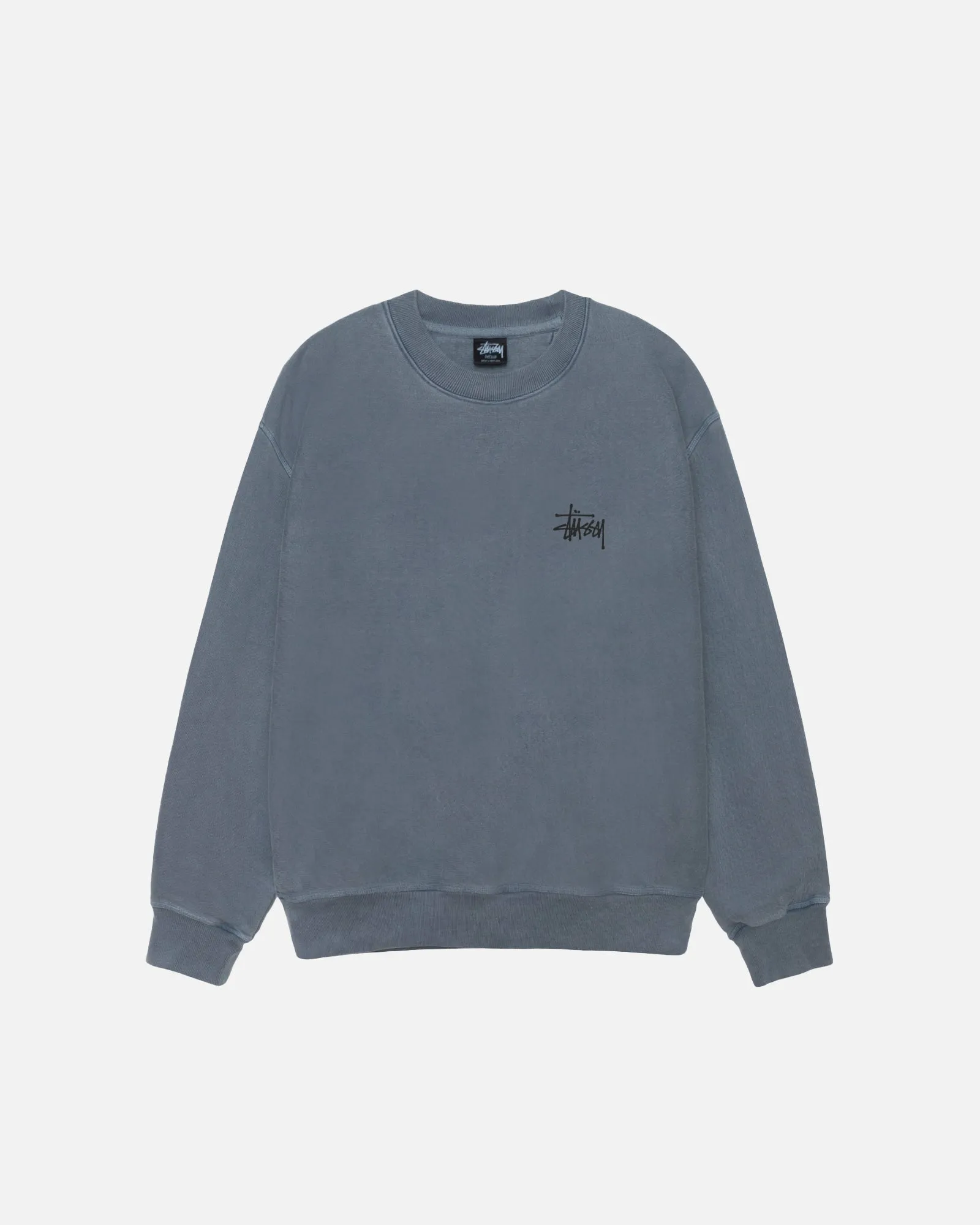 BASIC STUSSY PIG. DYED CREW Fashion Layers