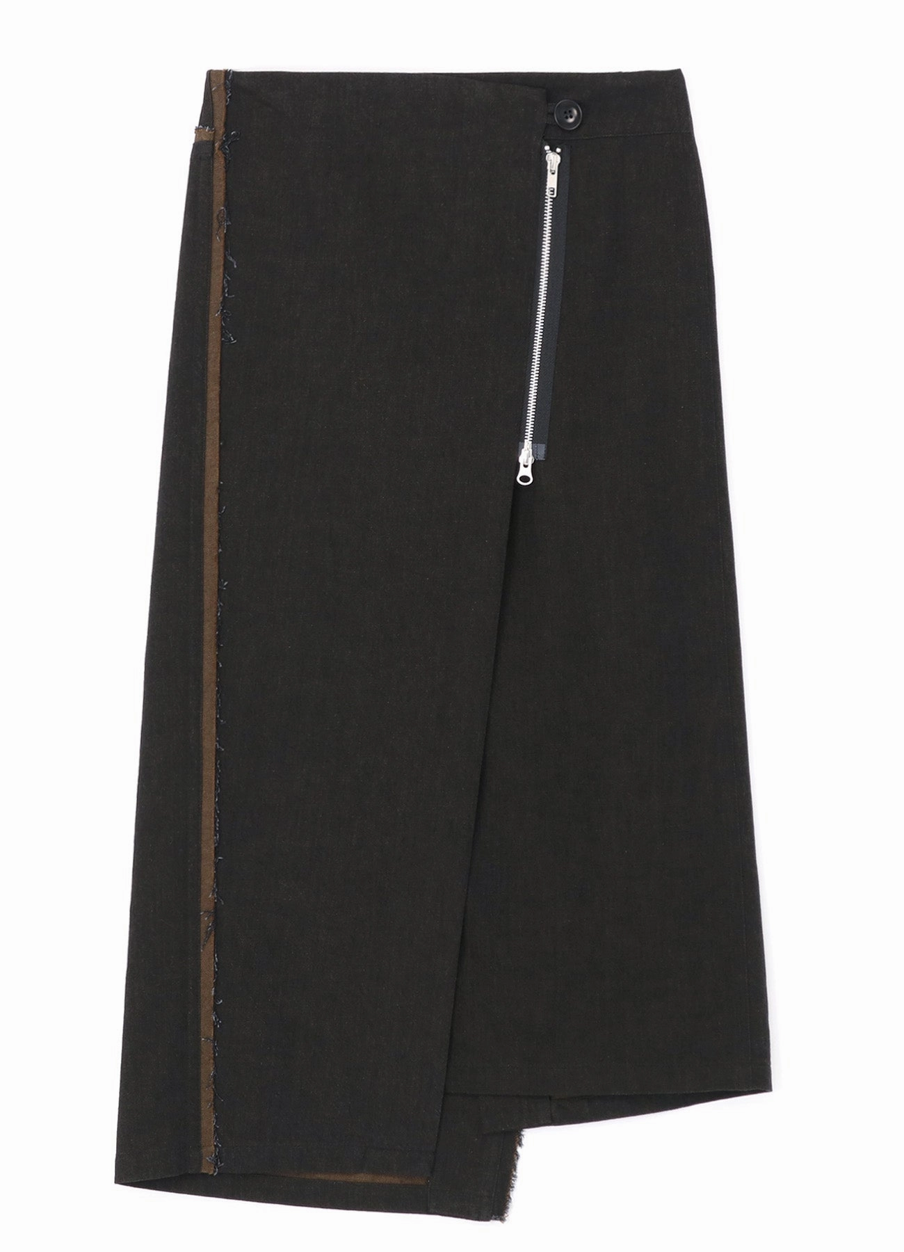 Smart Style 10oz DENIM PANELLED WRAP SKIRT