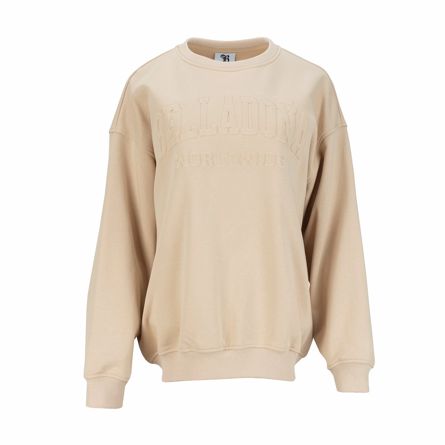 Raglan Sleeve Construction Bella Dona French Terry Crew - Womens