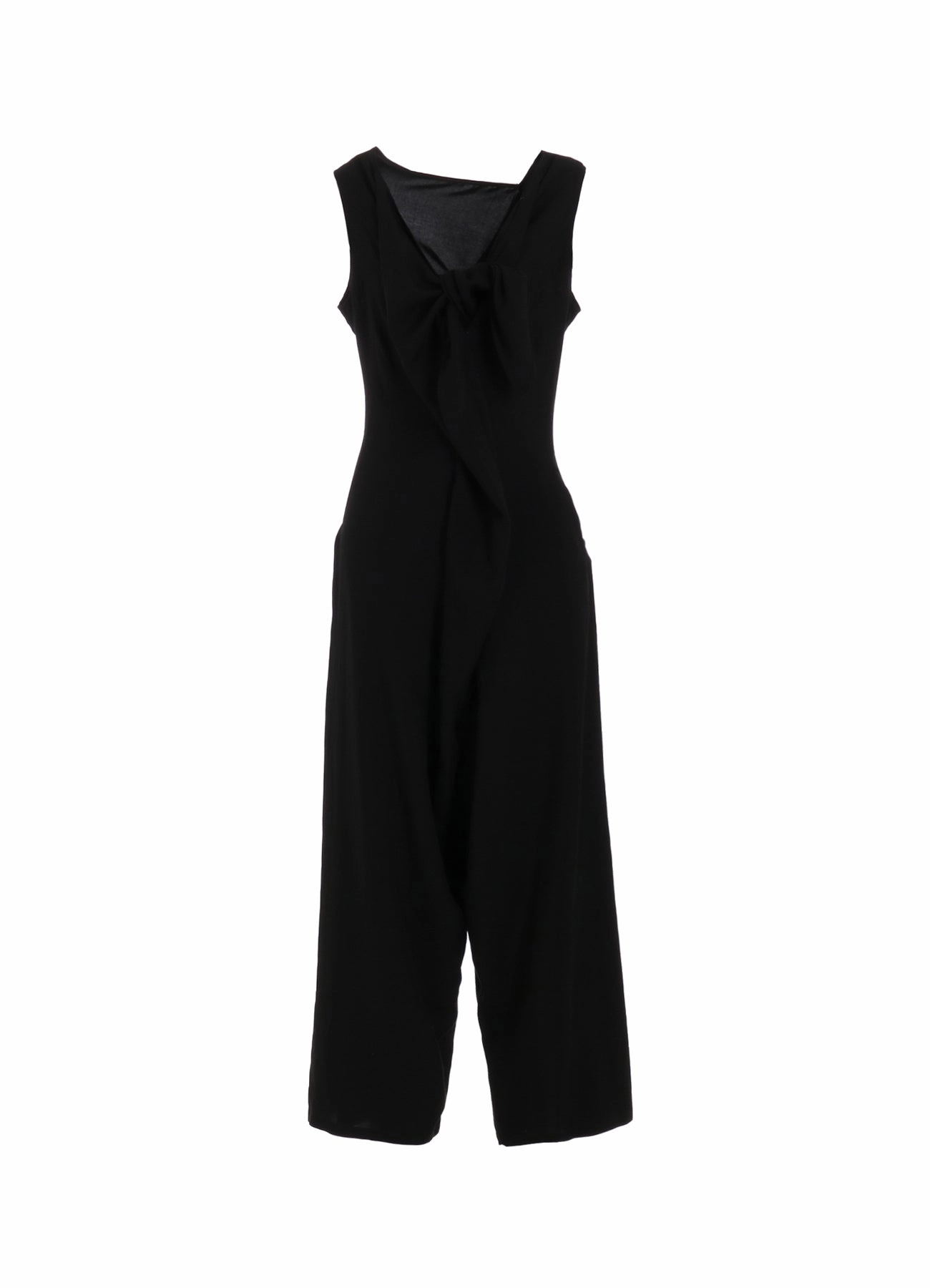 HARD TWIST GABARDINE FRONT RIBBON OVERALLS Breath Ease Soft Shape
