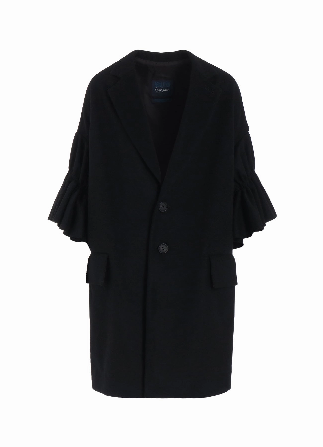 Softshell Material MELTON R- FRILLS COAT
