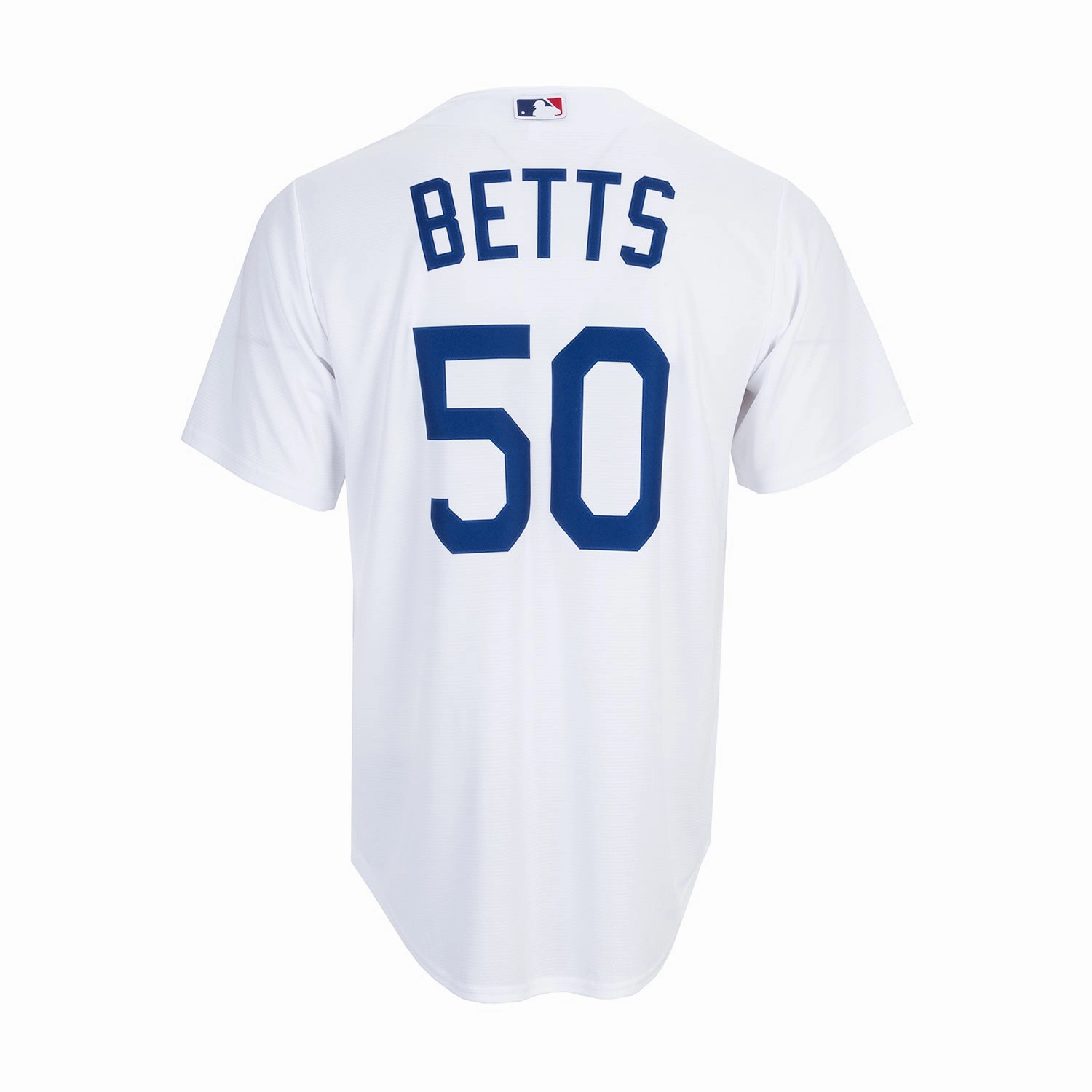 Odor Control Finish Fit for All Seasons Dodgers Nike Replica Betts Home Jersey - Mens