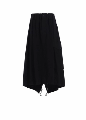 C/RY GABARDINE FISH TAIL SKIRT Modern Wear Lightweight-Structure