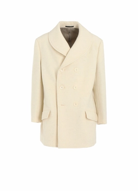 BRITISH MELTON SHAWL COLLAR JACKET Street Edge Launch