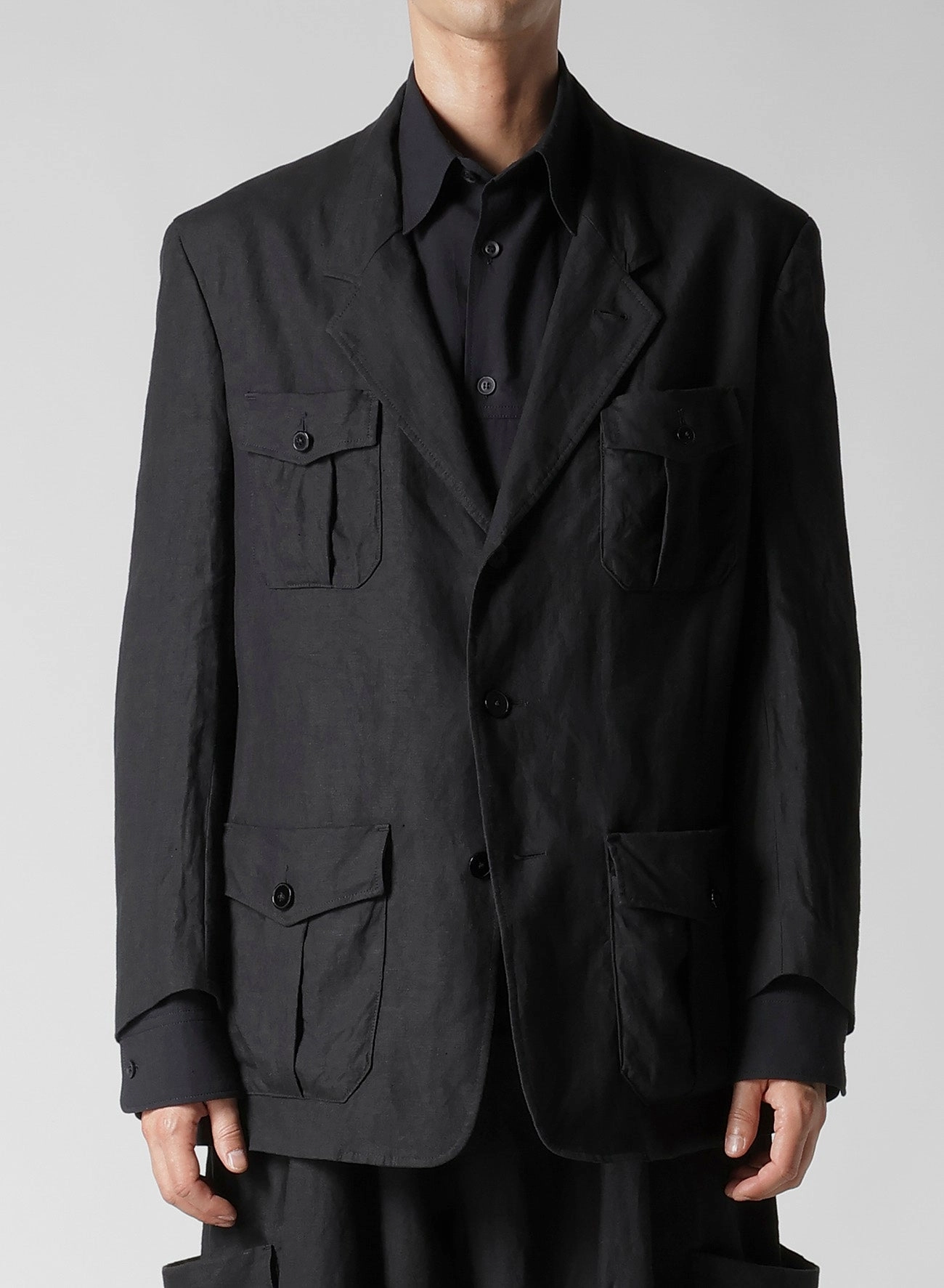 Urban Activity Snow Friendly Y's for men x 120% LINO LINEN JACKET WITH 4-POCKET