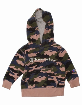 Basic Layer Knitwear Repair Toolkit CHAMPION Baby Boys Graphic Hoodie Jumper 18-24 Months Green Camouflage