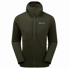 Reinforced Seams Montane Fury XT Hooded Fleece Jacket Men