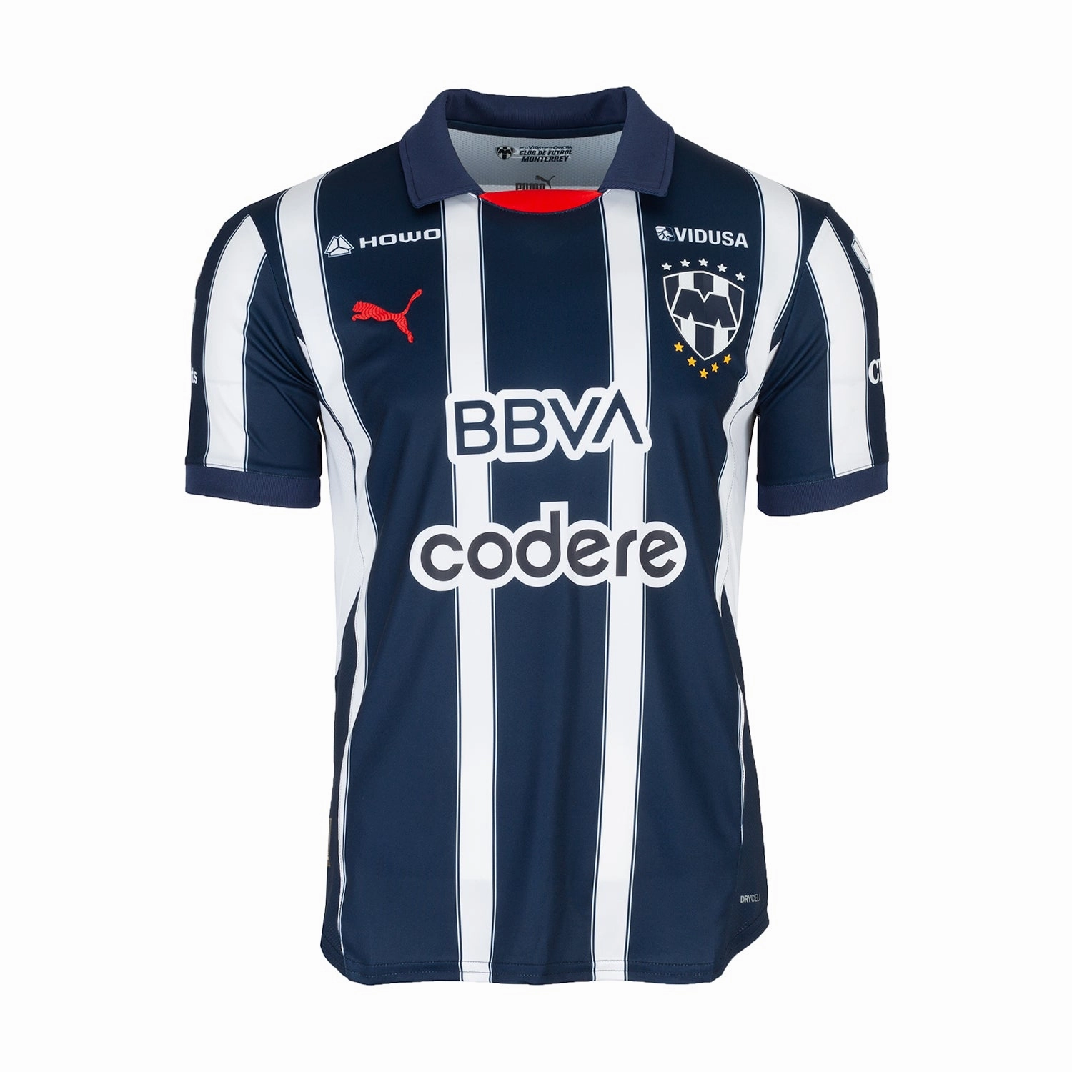 Monterrey 24/25 Authentic Home Jersey - Mens Sporty Look