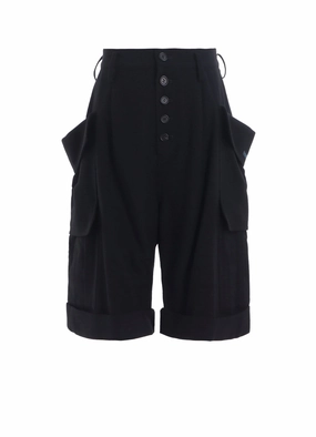 Slim Profile No Ride Up Design FLANNEL SHORT CARGO PANTS