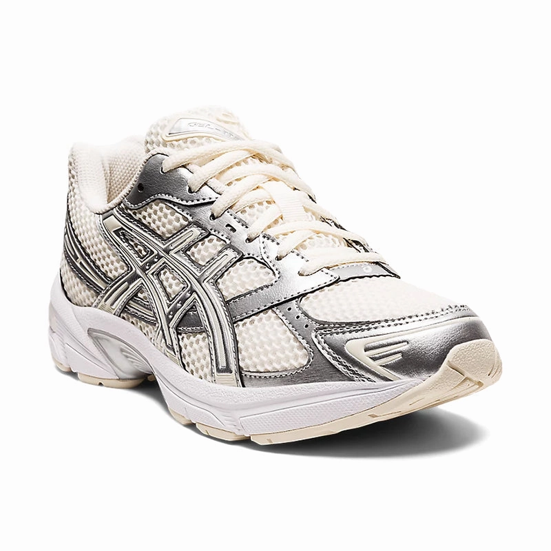 Friction Reducite Insole fun runs Women's Gel-1130 Cream/Pure Silver