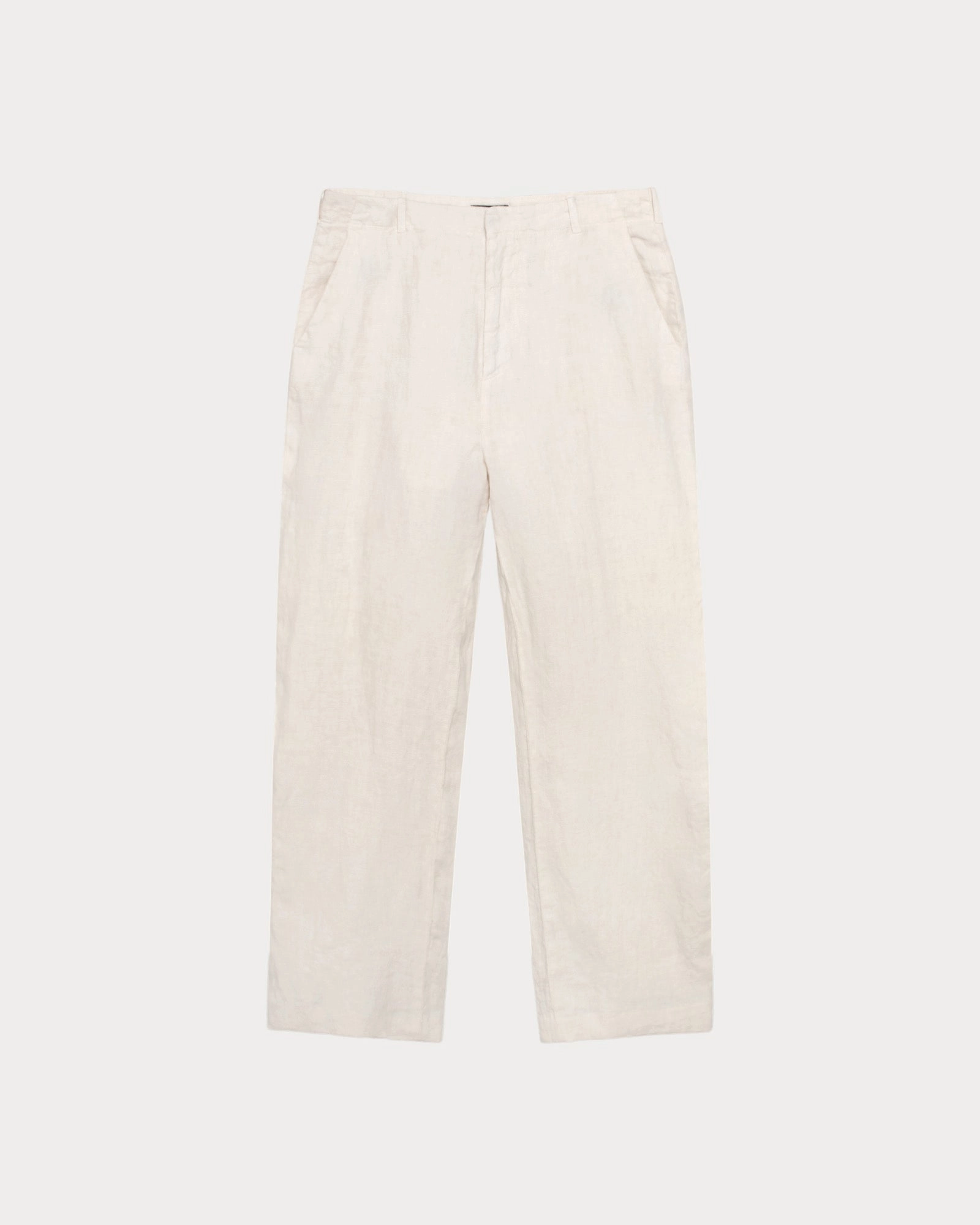 RELAXED TROUSER TEXTURED LINEN breath easy Windproof coating