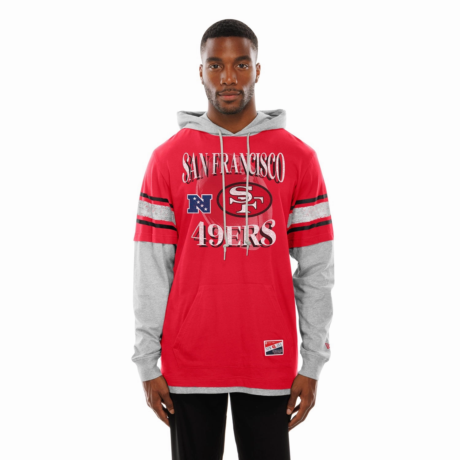 San Francisco 49 ers Throwback Tee -Mens Everyday Fashion Trendy Style