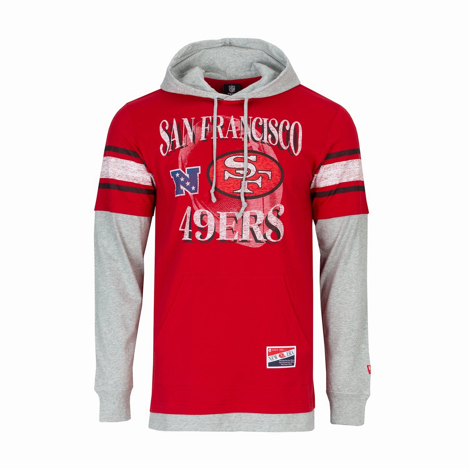 Smart Layer Modern Simplicity San Francisco 49 ers Throwback Tee -Mens