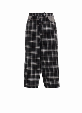 Flex Movement MULTI PLAID SAROUEL PANTS