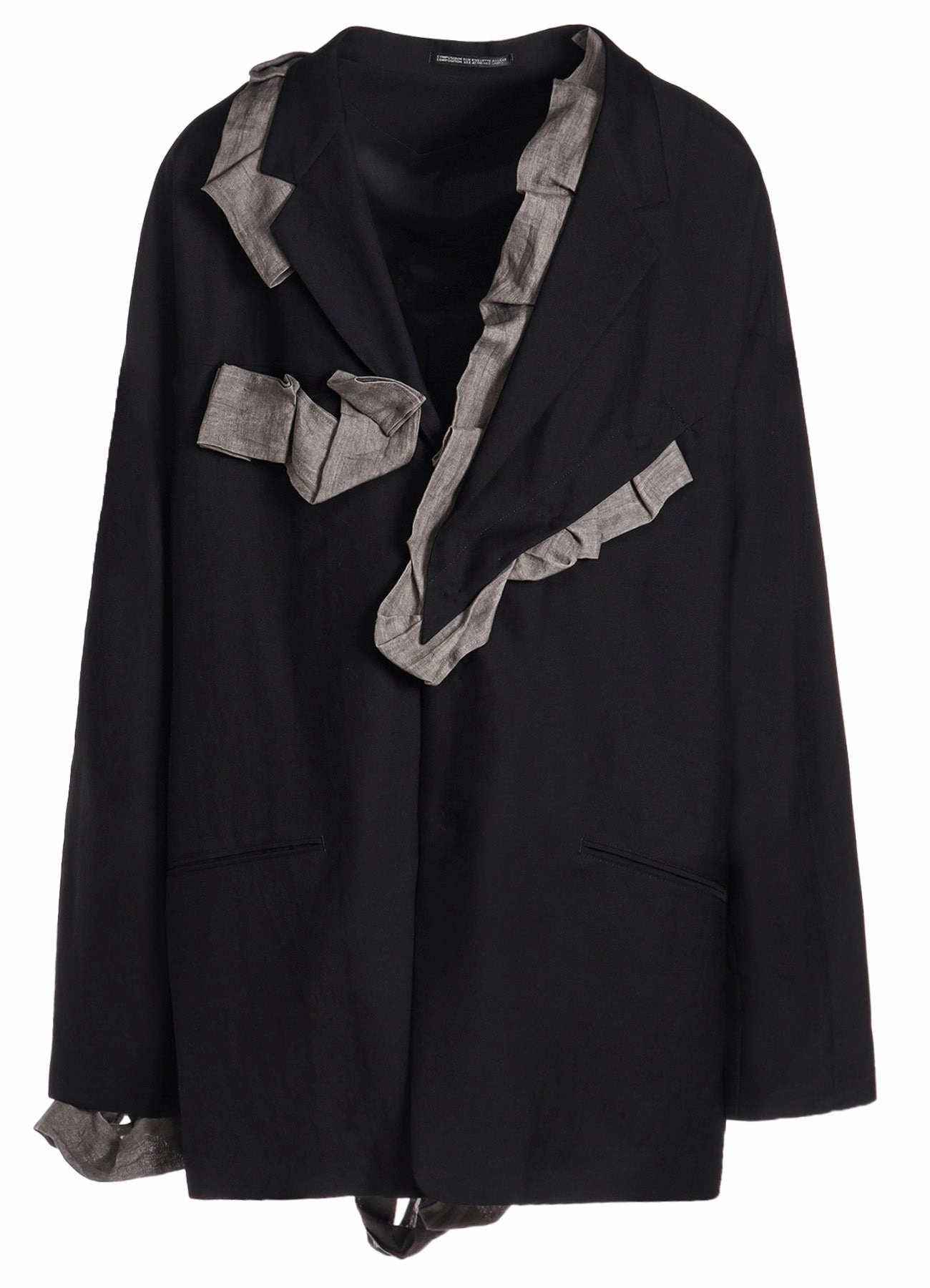 Attention Mesh Backed Hood W/RY HARD TWISTED GABARDINE BACK PT JACKET