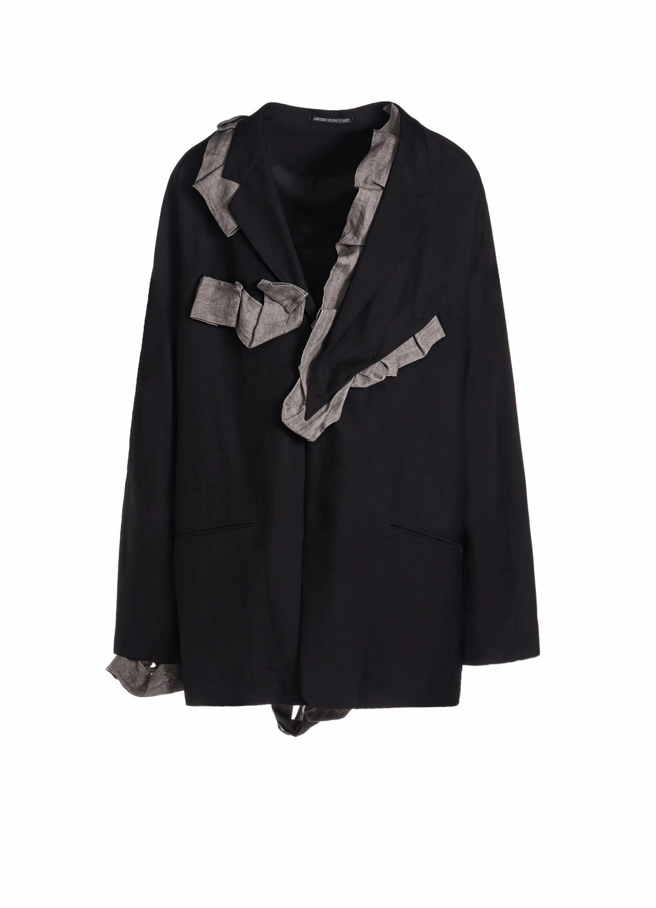 W/RY HARD TWISTED GABARDINE BACK PT JACKET Patched