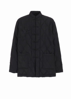 ??S'YTE X TAION??SOUVENIR EMBROIDERED QUILTED DOWN CHINA JACKET Adjustable Cuffs Casual Layer