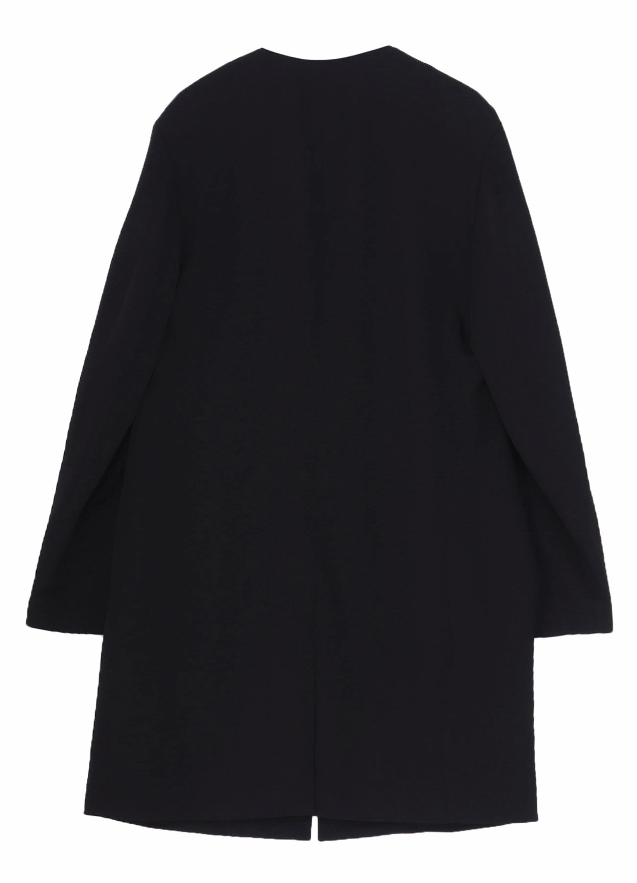 snowboarding WOOL GABARDINE COLLARLESS JACKET