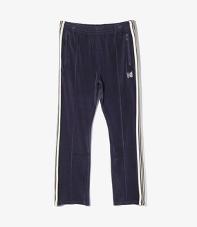 Narrow Track Pant ?C Navy Velour Casual Layer Fit
