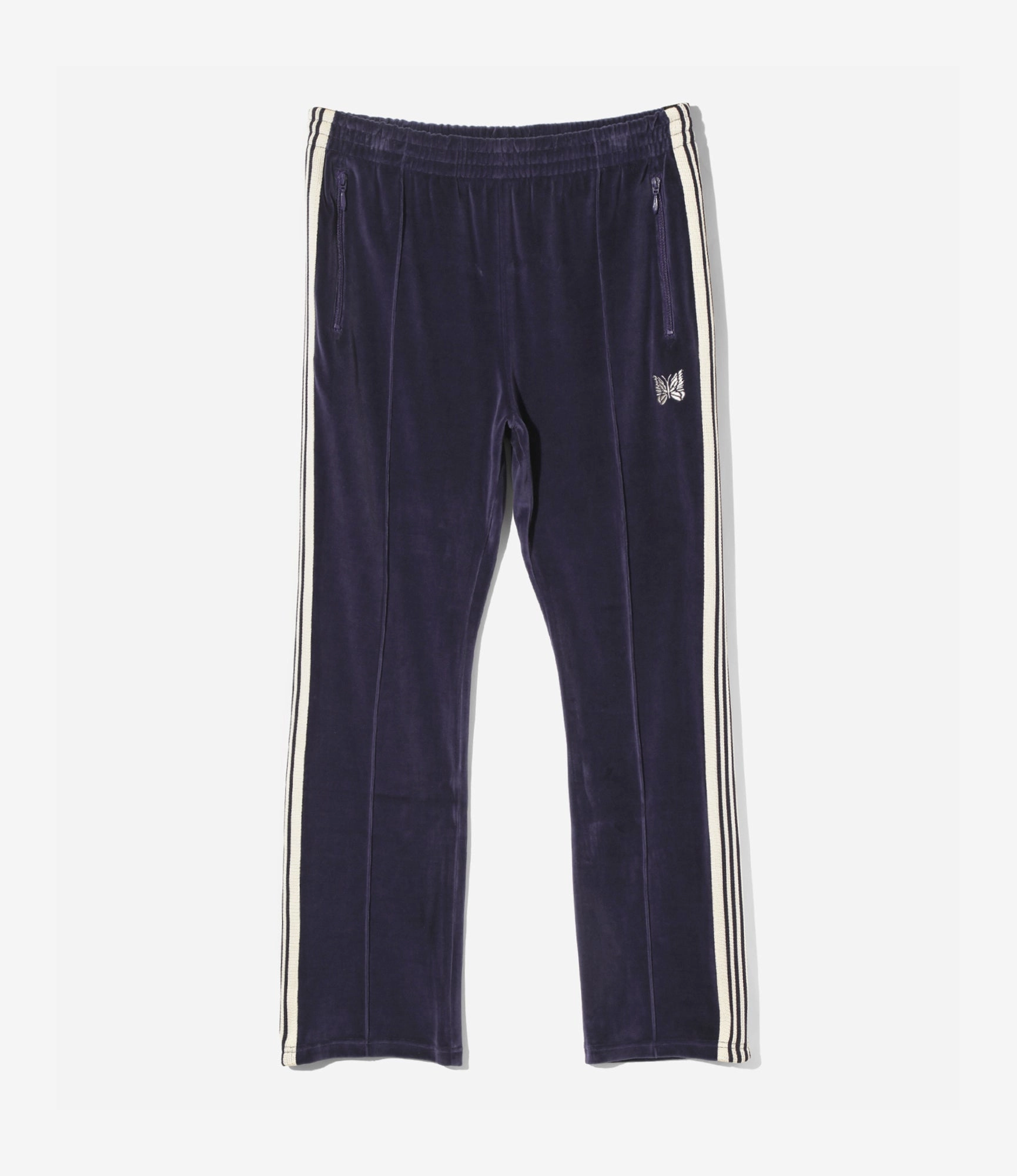 Narrow Track Pant ?C Navy Velour Casual Layer Fit