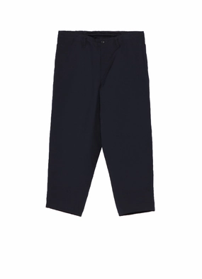 NAVY WOOL GABARDINE ONE SIDE PKT PANTS WITH LINER Quick Change