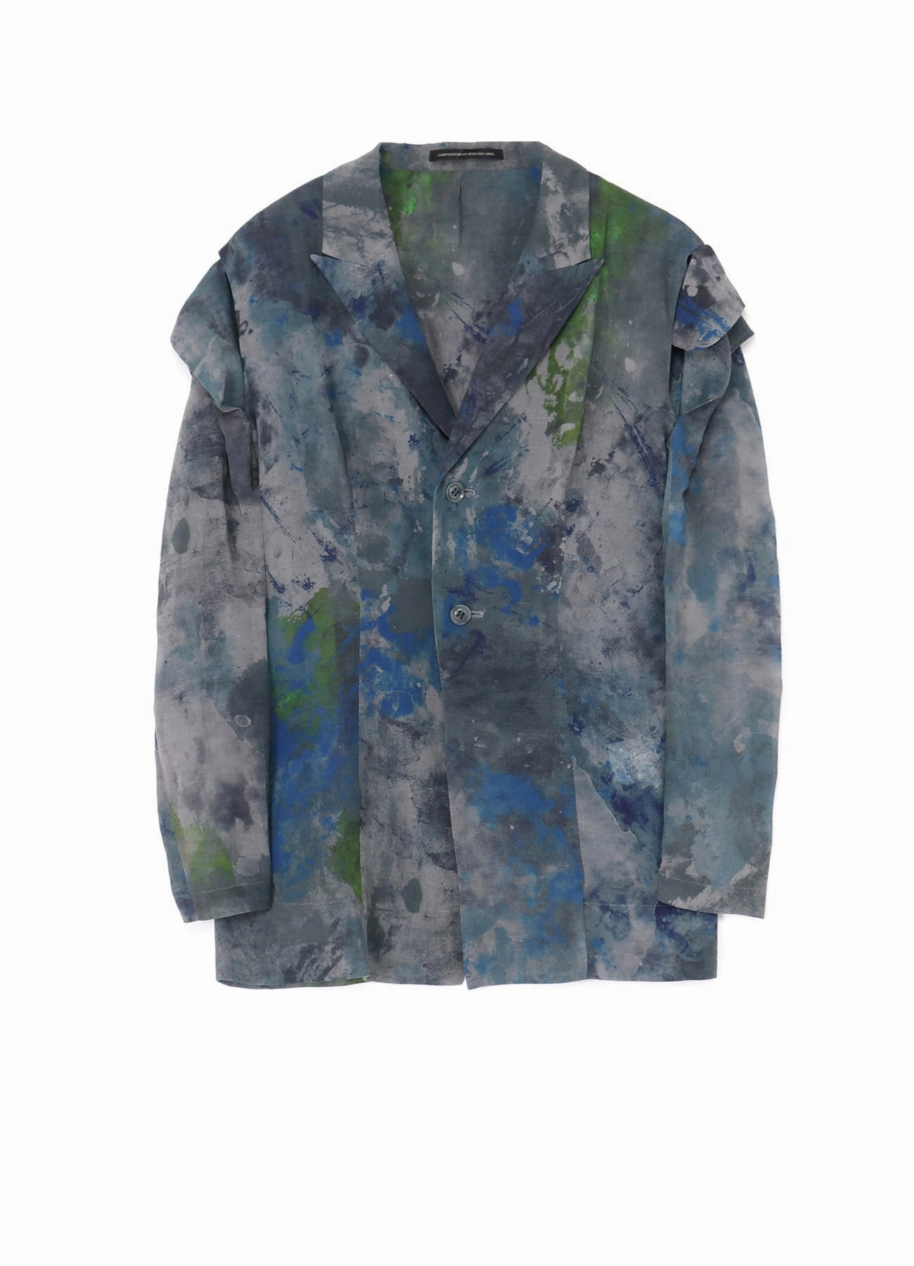 Timeless Form PAINT DESIGN SLEEVE HANG CLOTH JACKET