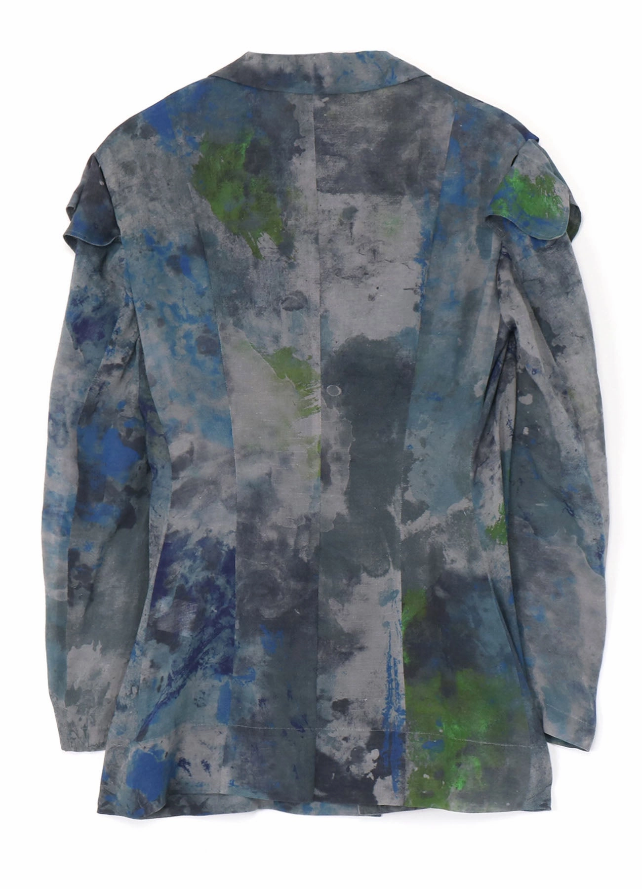 PAINT DESIGN SLEEVE HANG CLOTH JACKET formal dinner suitable for runway events