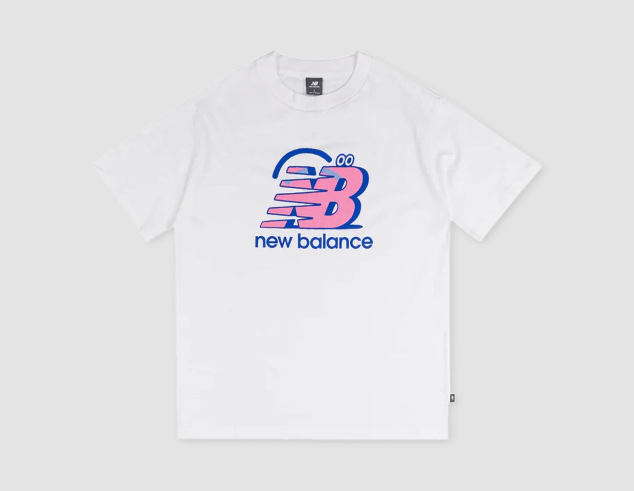 New Balance Face Oka T-Shirt White Outdoor Outfit Style