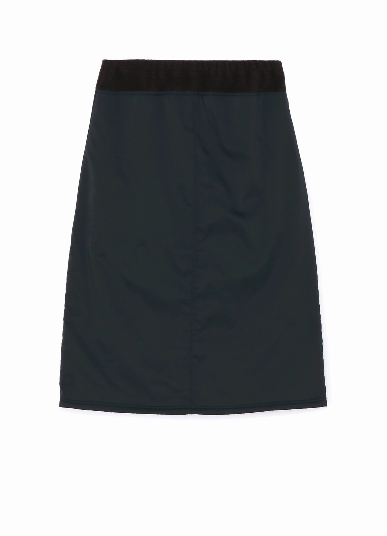 Feminine Layers Easy Layering STRETCH TAFFETA   FLEECE SKIRT