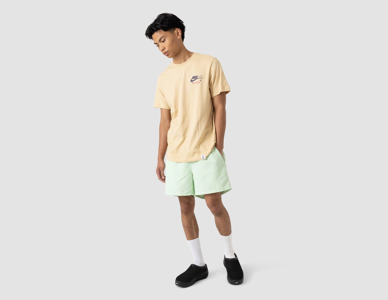 Nike ACG Reservoir Goat Shorts Vapor Green / Summit White Game Day quick-dry feature